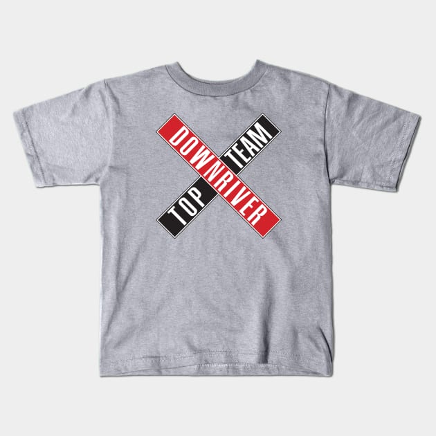 Downriver Top Team: Hybrid Kids T-Shirt by Podbros Network